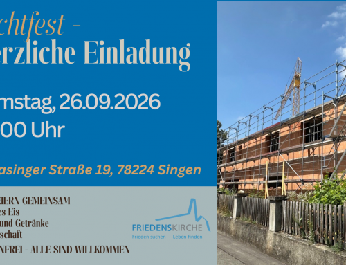 Richtfest am 26.09.2026